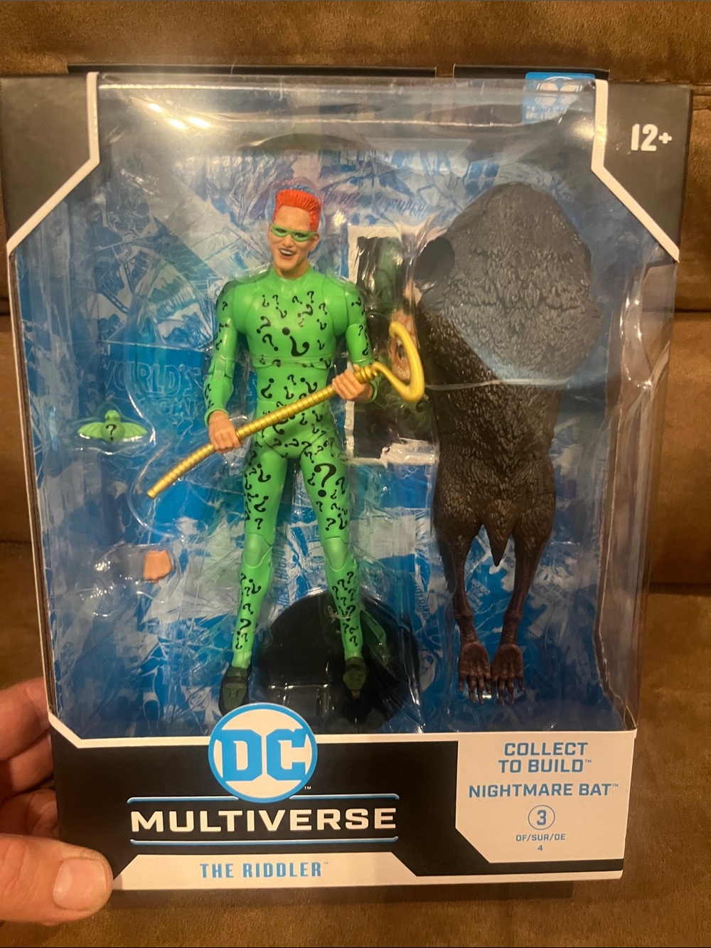 DC Multiverse The Riddler Action Figure – Bright Green & Orange Hair